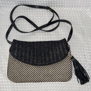 banana republic straw bolsa