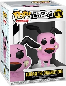 Funko Pop Cartoon Network Courage The Cowardly Dog Figure w/ Protector - Picture 1 of 1