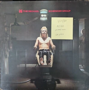 The Michael Schenker Group Self Titled Vinyl Record VG+/G+ CHR 1302 1980 - Picture 1 of 2