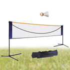 For Indoor / Outdoor Beach Garden Portable 20ft Badminton Tennis Volleyball Net