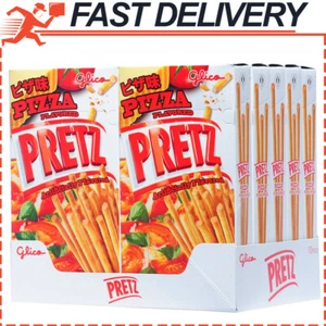 10-Pack Glico Pretz Biscuit Stick, Pizza Flavored, 1.09 Ounce - Picture 1 of 7
