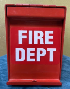Adler M2070 Feuerwehr Schlosskasten mit Kettenlöseloch Stärke 14 Stahl rot - Bild 1 von 18