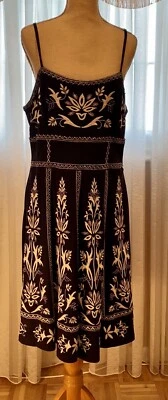 I-N-C CONCEPTOS INTERNACIONALES FABULOSO VESTIDO, CORREAS DE ESPAGUETI, DETALLES ÚNICOS CR Foto 1 de 4