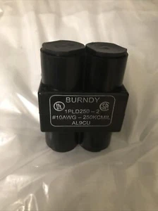 BURNDY 1PL2502 2-Port 1-Sided Unitap Wire Connector #10AWG-250KCMIL AL9CU -4 Lot - Picture 1 of 4