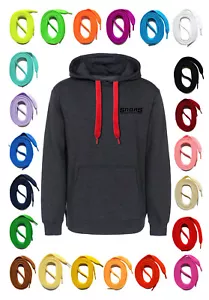 SNORS HOODIE BAND Flat 32 Colors 2 Length Cord for Hoodie Sweatshirt  - Picture 1 of 98