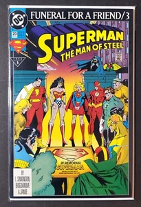 Superman ~ Beerdigung für einen Freund 3 ~ #20 Februar 93 Ausgabe 5 ~ DC Comics ~ kostenloser Versand! - Bild 1 von 15