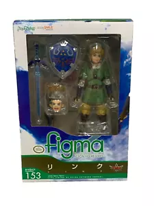 MIP Max Factory Figma #153 LEDGEND OF ZELDA LINK versiegelt gutes Lächeln ACTIONFIGUR - Bild 1 von 5
