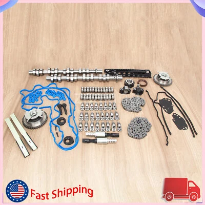 Camshaft kit + Timing Chain Cam Phasers kit Fit for Ford F150 F250 Lincoln 5.4L - Image 1 of 4