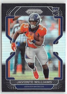2021 Panini Chronicles Javonte Williams (RC) Prizm Black Silver Broncos #PB-23 - Bild 1 von 2