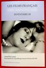 Les films français des années 1920 inventaire III - Armel De Lorme - 11/2022
