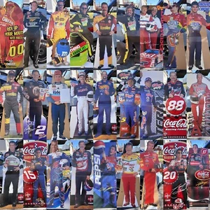 LOT of 29 Nascar Standee Stand Up Cardboard Cutouts Store Displays Life Size VTG - Picture 1 of 12