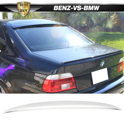 Fits 97-03 BMW E39 5-Series M5 Rear Roof Spoiler Painted Alpine White III # 300 Foto 1 de 4