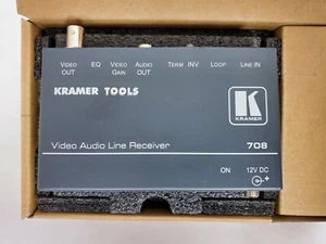 Kramer 708 | Ricevitore di linea audio video (USATO - senza adattatore AC) - Foto 1 di 4
