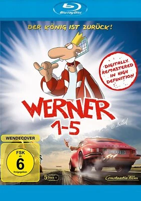 Werner 1+2+3+4+5 - Königbox / Remastered # 5-BLU-RAY-BOX-NEU - Bild 1 von 3