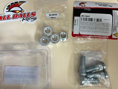 All Balls 85-1041 Wheel Stud and Nut Kit 28-51041 135540 abr85-1041 - Image 1 of 2