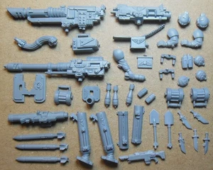 Imperial Guard - Cadian Heavy Wepons Squad 2003 (b) Spare Bits Bitz Kitbash 40K - Picture 1 of 1