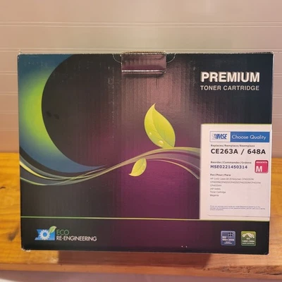 Cartucho de tóner magenta MSE CE263A HP 648A compatible con CP4025DN CP40225N Foto 1 de 3