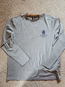 Pullover para hombre gris mercurio manga larga Waterman XL BONITO SUAVE LIMPIO - Imagen 1 de 7