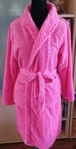 Betsy Johnson Damen Morgenmantel Einheitsgröße Hot Pink bequem weich leicht neu ohne Etikett - Bild 1 von 13