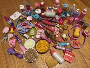 Huge Lot Doll Accessories Toys Pretend Bottles Pacifier Baby Alive Food Medical - Picture 1 of 12