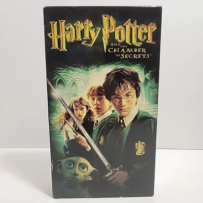 Harry Potter and the Chamber of Secrets (VHS,2003) Daniel Radcliffe, Emma Watson - Image 1 of 4
