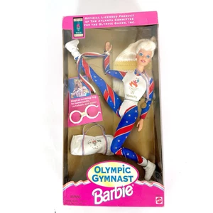 Mattel 1995 Barbie Doll Olympic Gymnast Blonde Vintage Collectible Toy - Picture 1 of 5