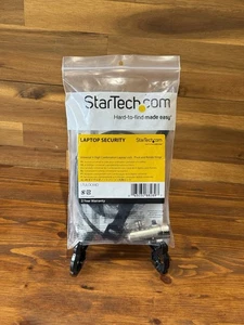 StarTech Serrure Câble Ordinateur Portable 4 Chiffres Combinaison avec Charnière Pivotante 2 Mètres Neuf - Photo 1/9