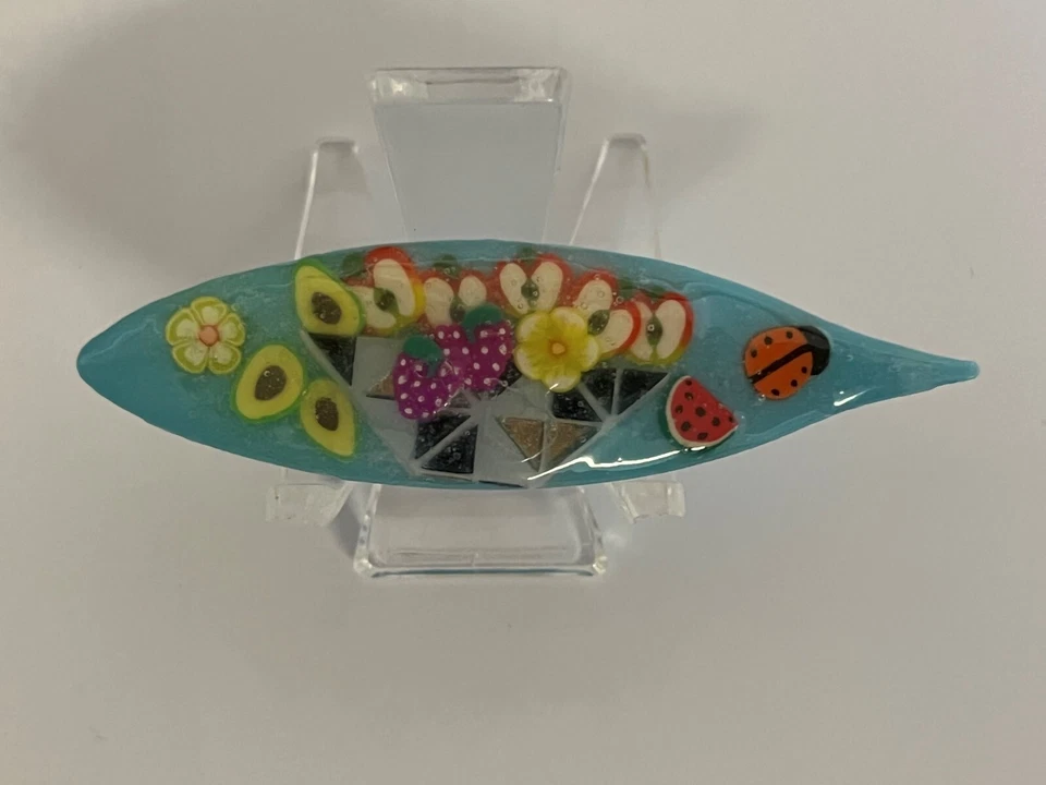 Tatting Shuttle – Hand Decoupaged - Clover or Clover LIKE Shuttle MUST READ - Image 1 of 1