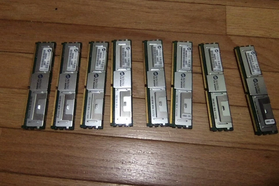 8x2GB PC2 5300 1x2GB FBDIMM Wintec Server memory(RAM) from Dell Poweredge - Image 1 of 1