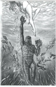 Creature from Black Lagoon #1 1:100 Alex Ross sketch variant - Picture 1 of 3