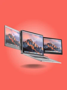 Portable (USB- C) 14" Dual screen Monitor for Laptop: Your Mobile workstation - Picture 1 of 13