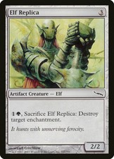 FOIL Elf Replica | MtG Magic Mirrodin | English | Near Mint