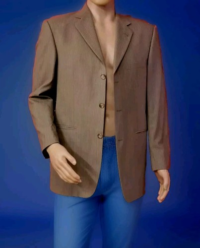 Giacca cappotto sportivo blazer Burberry London 100% lana Kensington taglia 38R #C6