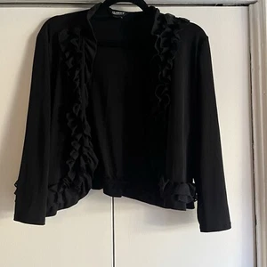 Glamour Large Black Jacket - Picture 1 of 3