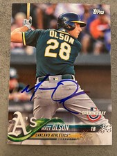 2018 Topps Baseball Cards Signed Complete Your Set AUTOGRAPHS
