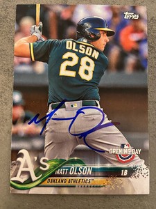 2018 Topps Baseball Cards Signed Complete Your Set AUTOGRAPHS