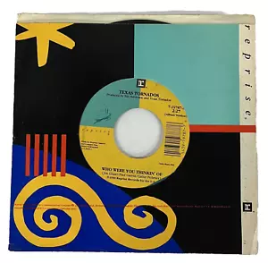 Texas Tornados ~ Who Were You Thinkin' Of ~ Orig. 45 rpm Single 1990 Reprise NM - Picture 1 of 2
