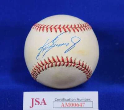 Ken Griffey Jr JSA Cert Autograph American League Signed Baseball 1 - Image 1 of 2