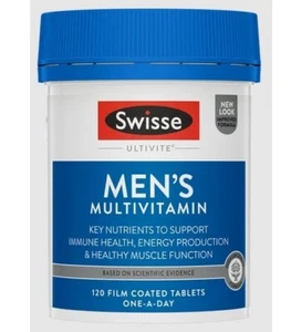 * Swisse Ultivite Men's Multivitamin 120 Tablets - Picture 1 of 1