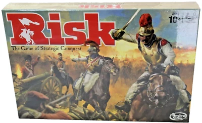 NEW Hasbro RISK Game Strategic Conquest Military Strategy Adventure B7404 SEALED - Image 1 of 4