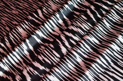 3.0 yd/ KHAN ATLAS Vintage Silk satin IKAT fabric Luxury Uzbek Oriental cloth - Image 1 of 4