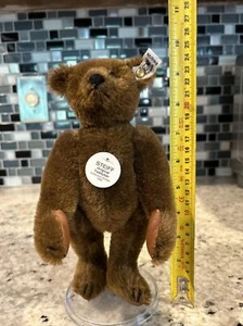 Oso de peluche Steiff Margaret fuerte marrón chocolate 9" edición coleccionista 0160/26 - Imagen 1 de 7