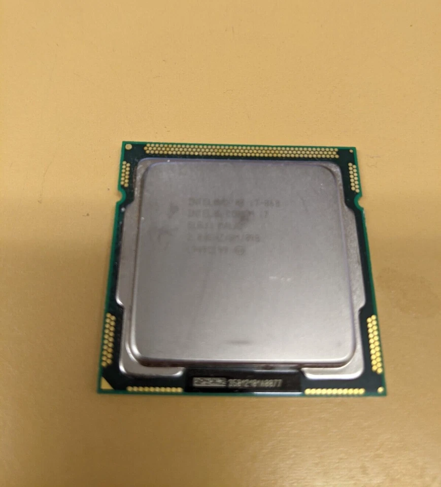 Intel i7-860 CPU 2.80 GHz Quad Core Processor 1333 MHz SLBJJ - Used CPU only - Image 1 of 2