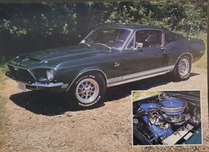 Ford Mustang GT500KR Print Pinup - Bild 1 von 2