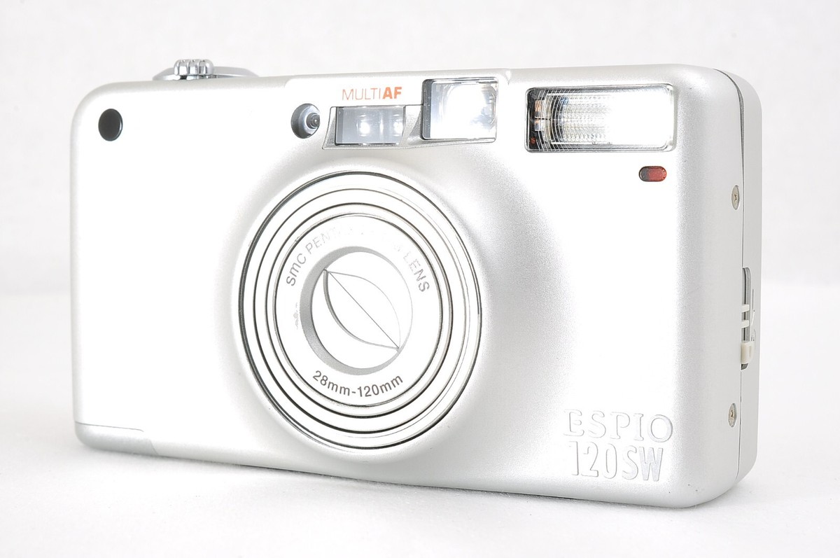 PENTAX ペンタックス ESPIO 120SW コンパクト フィルムカメラ 中古】PENTAX ペンタックス ESPIO 120SWII インディゴブルー