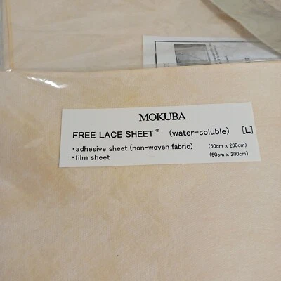 Mokuba Free Lace Sheets Paper 50x200cm Lot of 2 NEW NOS VHTF - Image 1 of 4
