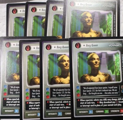Star Trek CCG STCCG The Borg Borg Queen Decipher (Price Is For 1) - Image 1 of 2