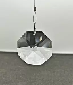 Schonbek Heritage Grade Crystal: 60mm Octagon 1-Hole Stunningly Clear Radiant - Picture 1 of 4