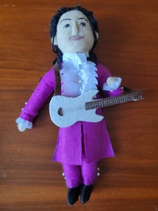 Prince The Artist Handmade Doll, 12", Purple Rain Outfit, Terrific Shape - Picture 1 of 19