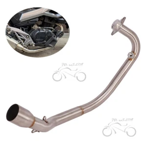 Deslizante para CF-Moto ST125 Cabezal de Sistema Modificado Escape Tubo de Eslabón Frontal 51MM - Imagen 1 de 7